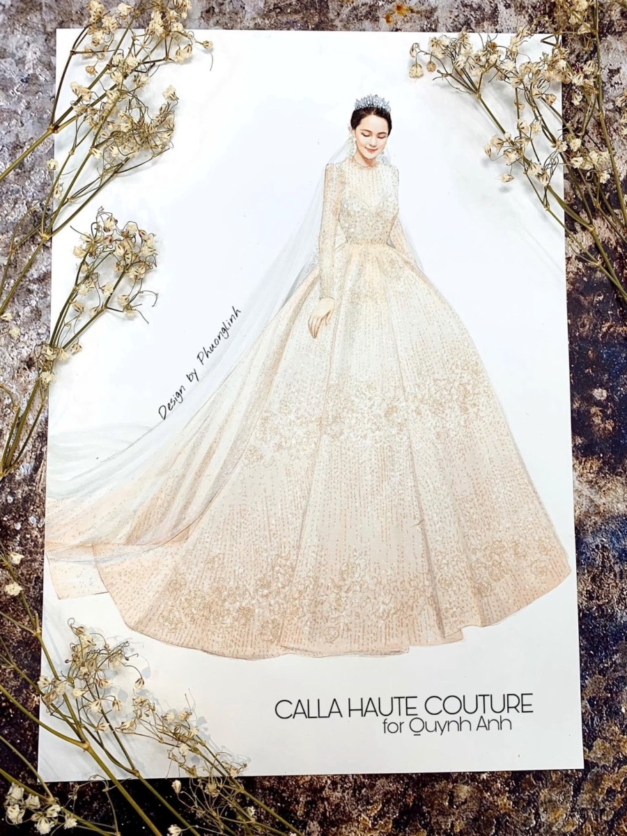 Bộ sưu tập mẫu váy cưới độc bản thiết kế riêng cho cô dâu