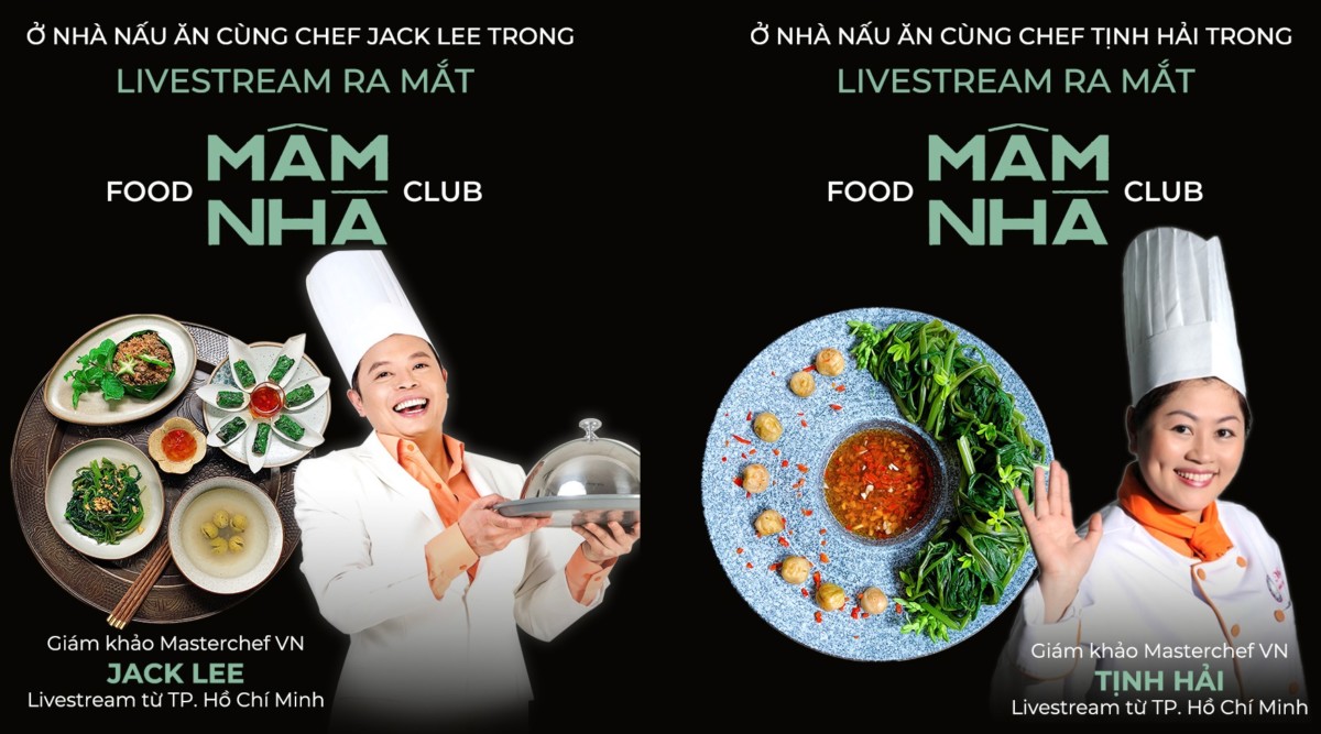 Cùng Nấu Ăn Với Các Chef Hàng Đầu Việt Nam Trong Buổi Livestream Ra Mắt Dự  Án Mâm Nhà Food Club · Saostyle