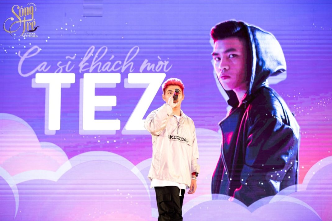 Rapper Tez (Rap Việt) 'khuấy đảo' đêm Đại nhạc hội Sóng trẻ Festival ...